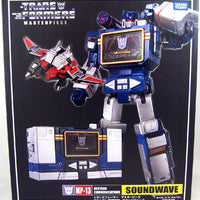 Transformers 12 Inch Action Figure Masterpiece Series - Soundwave with Laserbeak MP-13 (3rd Production Run)