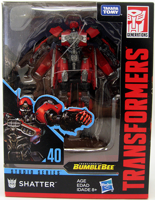 Transformers Movie Studios Series 5 Inch Action Figure Deluxe Class - Shatter #40