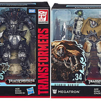 Transformers Movie Studios Series 8 Inch Action Figure Leader Class - Set of 2 (Jetfire & Megatron)