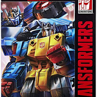 Transformers Power Of The Primes Figure Exclusive Deluxe Class - Punch-Counterpunch and Prima Prime (Shelf Wear)