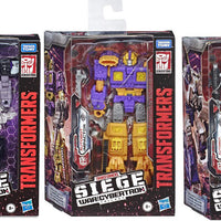 Transformers Siege War For Cybertron 6 Inch Action Figure Deluxe Class - Set of 3 (Barricade - Impactor - Mirage)