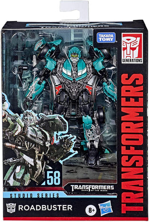Transformers Studio Series 6 Inch Action Figure Deluxe Class - Roadbuster #58