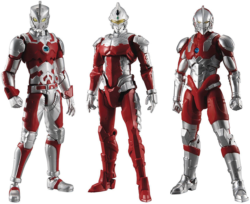 SHODO Ultraman VS Miniature Set of 4 Toy Gashapon Ultraman Figures