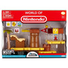 World Of Nintendo Super Mario Bros. U 2 Inch Playset Micro Land Deluxe Pack - Layer Cake Desert with Ice Mario