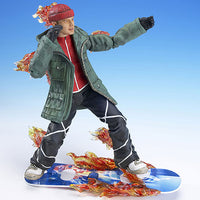 HUMAN TORCH w/Light Up Snowboard 6" Action Figure FANTASTIC FOUR MOVIE Asst. 3 Toy Biz