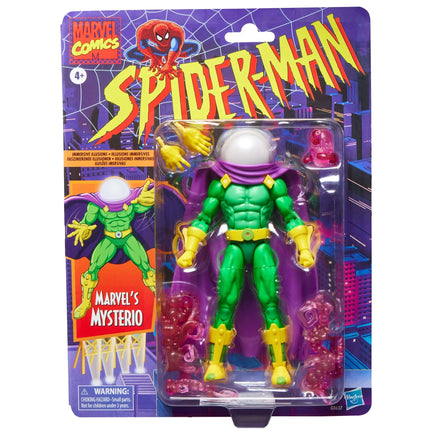 Marvel Legends Retro 6 Inch Action Figure Spider-Man - Marvel's Mysterio