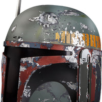 Star Wars The Black Series Life Size Prop Replica - Boba Fett Battle Damaged Electronic Helmet Reissue