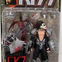 GENE SIMMONS W/Kiss Letter "K" 6" Action Figure KISS SERIES 1 McFarlane Toy