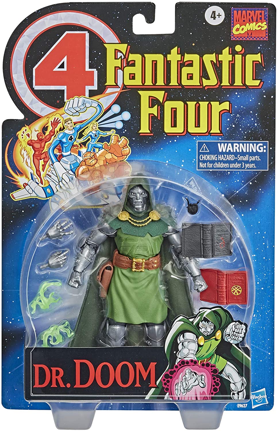 マーベルレジェンド　ドクタードゥーム　レトロ Marvel Legends Retro 6 Inch Action Figure Fantastic Four - Dr