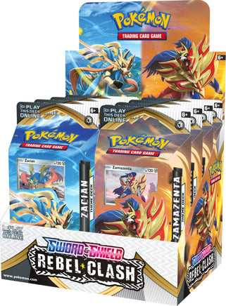 Pokemon Trading Card Game - Sword & Shield Rebel Clash Theme Starter Deck Sealed Box
