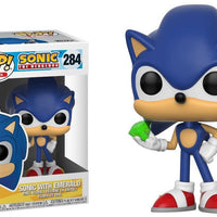 Pop Games 3.75 Inch Action Figure Sonic The Hedgehog - Sonic With Emerald #284