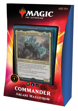 Magic the Gathering Trading Card Game - Commander 2019 Arcane Maelstrom Deck