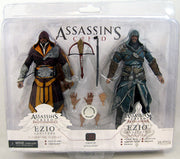 Assassin's Creed Brotherhood & Revelations 6 Inch Figure 2-Pack Exclusive - Florentine Scarlet & Caspian Teal Ezio