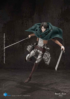 Attack On Titen 6 Inch Action Figure Exquisite Basic - Levi Ackerman