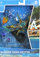 Avatar The Way Of Water Playset World Of Pandora - Banshee Rider Neytiri