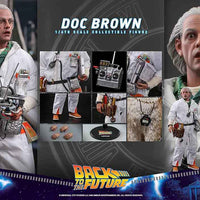 Back To The Future 12 Inch Action Figure 1/6 Scale - Doc Brown Hot Toys 909290