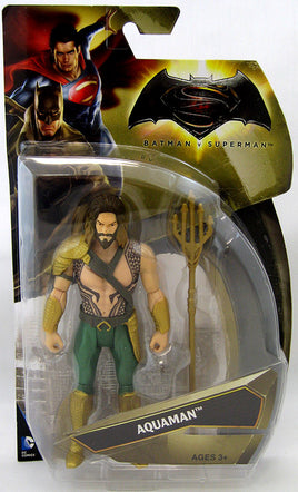 Batman vs Superman Dawn Of Justice 6 Inch Action Figure Basic Series 1 - Aquaman