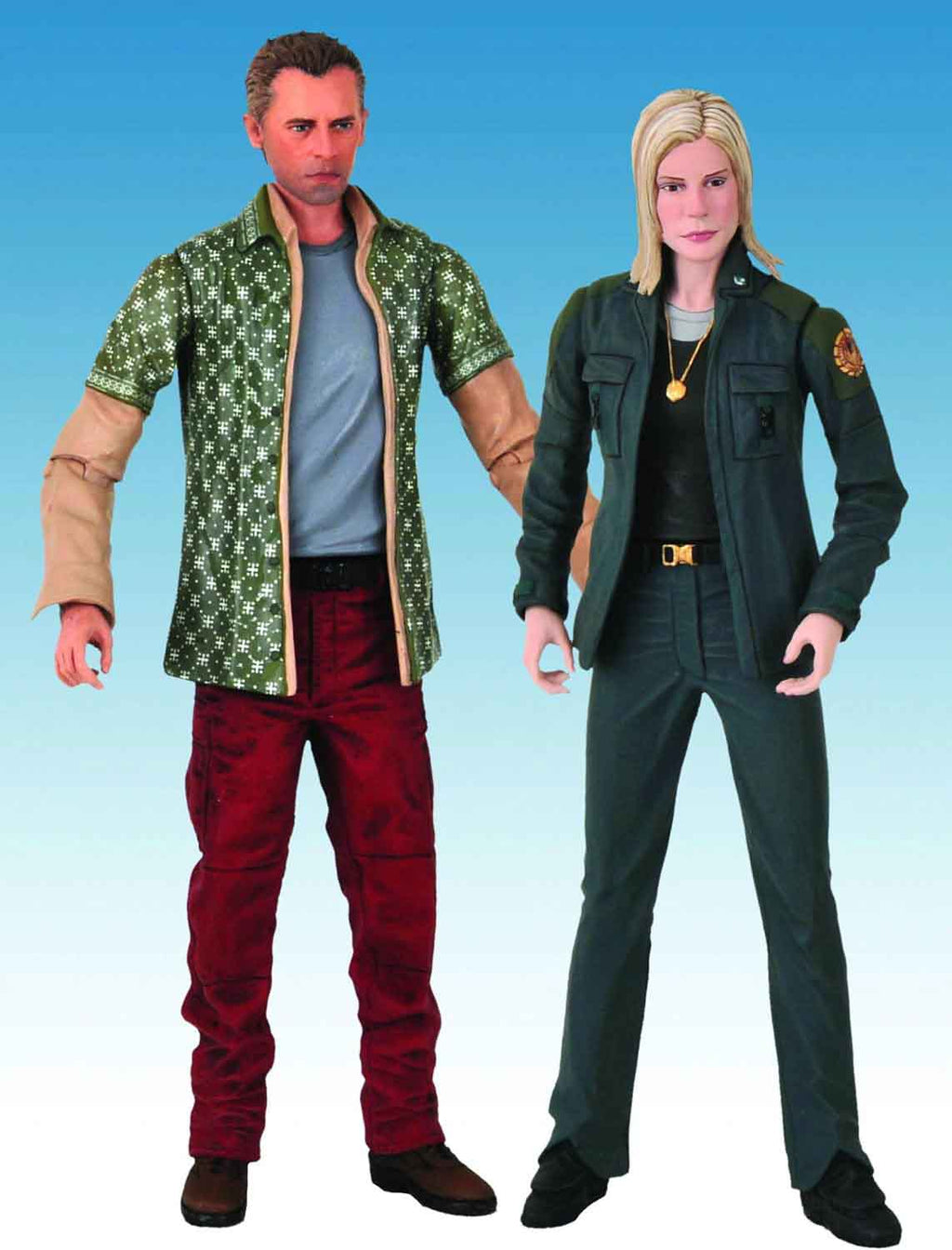 Battlestar Galactica 6 Inch Action Figure 2-Pack - Leoben & Starbuck