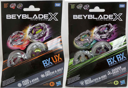 Beyblade X Booster Pack 2-Pack - Set of 2 (Package F9586AS08)