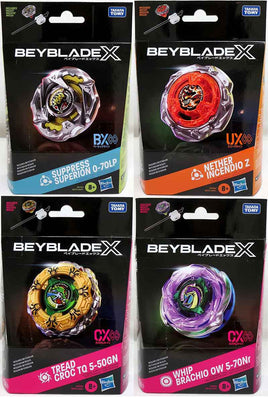 Beyblade X Booster Pack - Set of 4 (Package G0175AS2C)