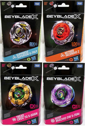 Beyblade X Booster Pack - Set of 4 (Package G0175AS2C)