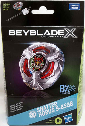 Beyblade X Action Figure Starter Pack - Shatter Horus 9-65GB with Launcher