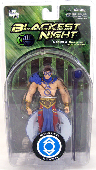 Blackest Night 6.75 Inch Action Figure Series 8 - Indigo Tribe The Atom