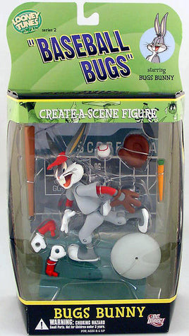 Looney Tunes Golden Collection Series 2 5.5 Inch Figure: Baseball Bugs Bunny