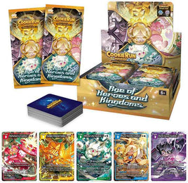 Cookie Run Trading Card Game Set 2 Age of Heroes and Kingdoms Booster Display Box