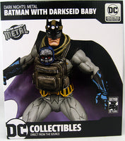 Dark Knights Metal 6 Inch Statue Figure - Batman & Baby Darkseid