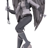 DC Artist Alley 6 Inch Statue Figure Chrissie Zullo - Hawkgirl Black & White