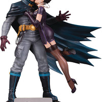DC Comics Bombshells 11 Inch Statue Figure - Batman & Catwoman