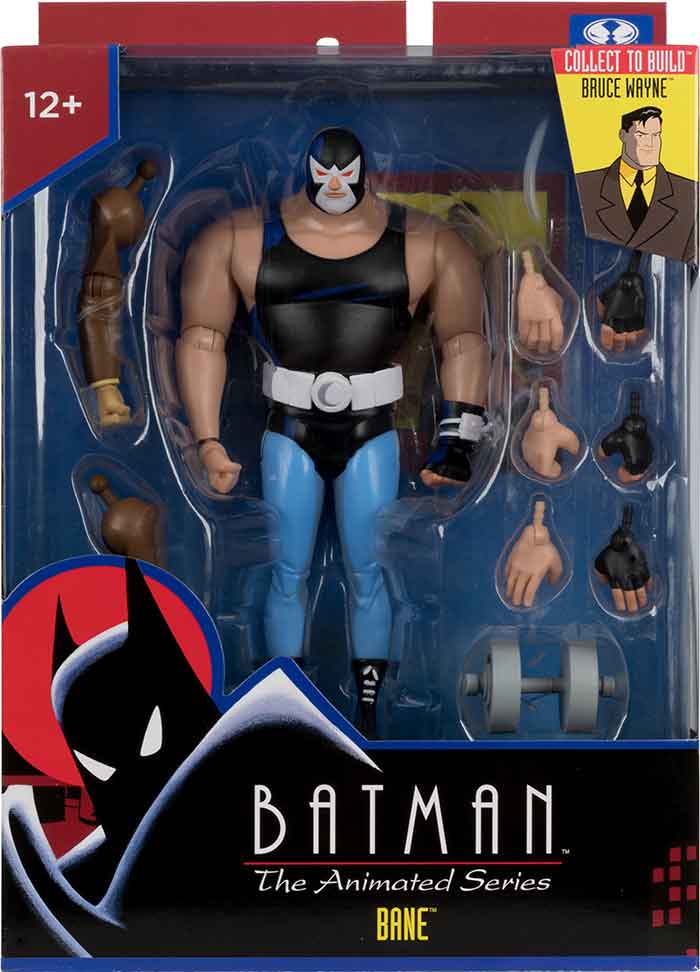 DC Direct Batman The Animated Series 6 Inch Action Figure BAF Bruce Wayne - Bane