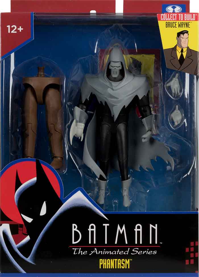 DC Direct Batman The Animated Series 6 Inch Action Figure BAF Bruce Wayne - Phantasm