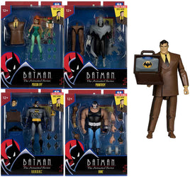 DC Direct Batman The Animated Series 6 Inch Action Figure BAF Bruce Wayne - Set of 4 (Build-A-Figure Bruce Wayne)