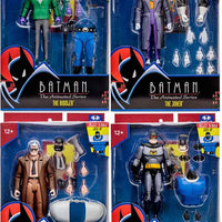 DC Direct Batman The Animated Series 7 Inch Action Figure BAF Lock-Up - Set of 4