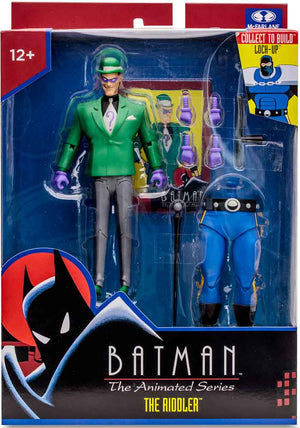 DC Direct Batman The Animated Series 7 Inch Action Figure BAF Lock-Up - The Riddler