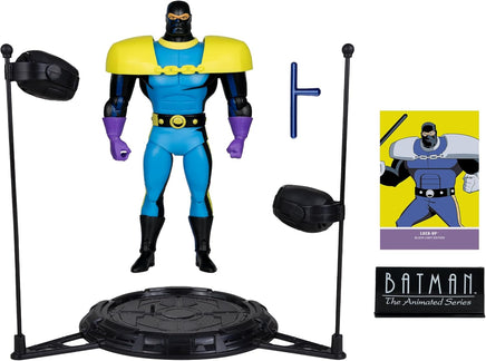 DC Direct Batman The Animated Series 7 Inch Action Figure Exclusive - Lock-Up Black Light Edition Gold Label