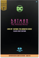 DC Direct Batman The Animated Series 7 Inch Action Figure Exclusive - Lock-Up Black Light Edition Gold Label