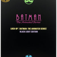 DC Direct Batman The Animated Series 7 Inch Action Figure Exclusive - Lock-Up Black Light Edition Gold Label