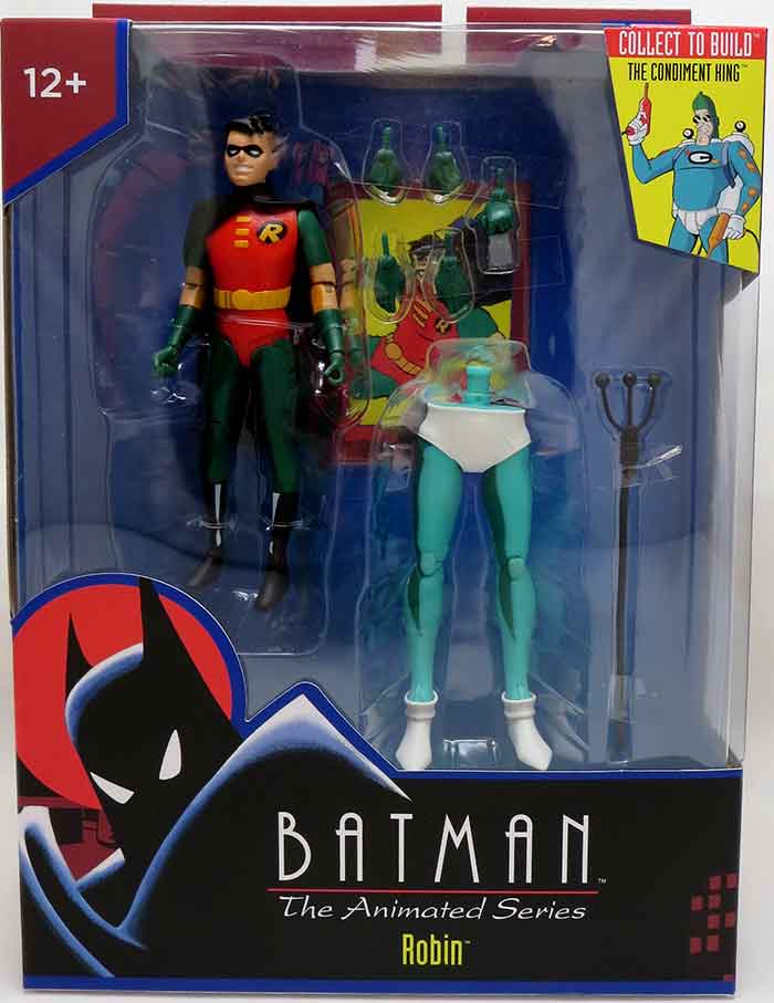 DC Direct Batman The Animated Series 7 Inch Action Figure BAF The Condiment King - Robin