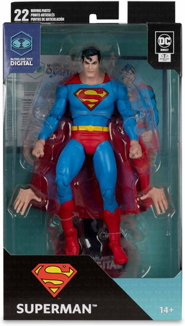 DC Direct Digital DC The Silver Age 7 Inch Action Figure - Superman