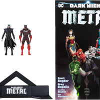 DC Direct 3 Inch Action Figure Page Punchers 2-Pack - Batman Who Laughs & Red Death
