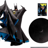 DC Direct 12 Inch Statue Figure Posed 1/8 Scale - Batman Black Cape by Todd McFarlane
