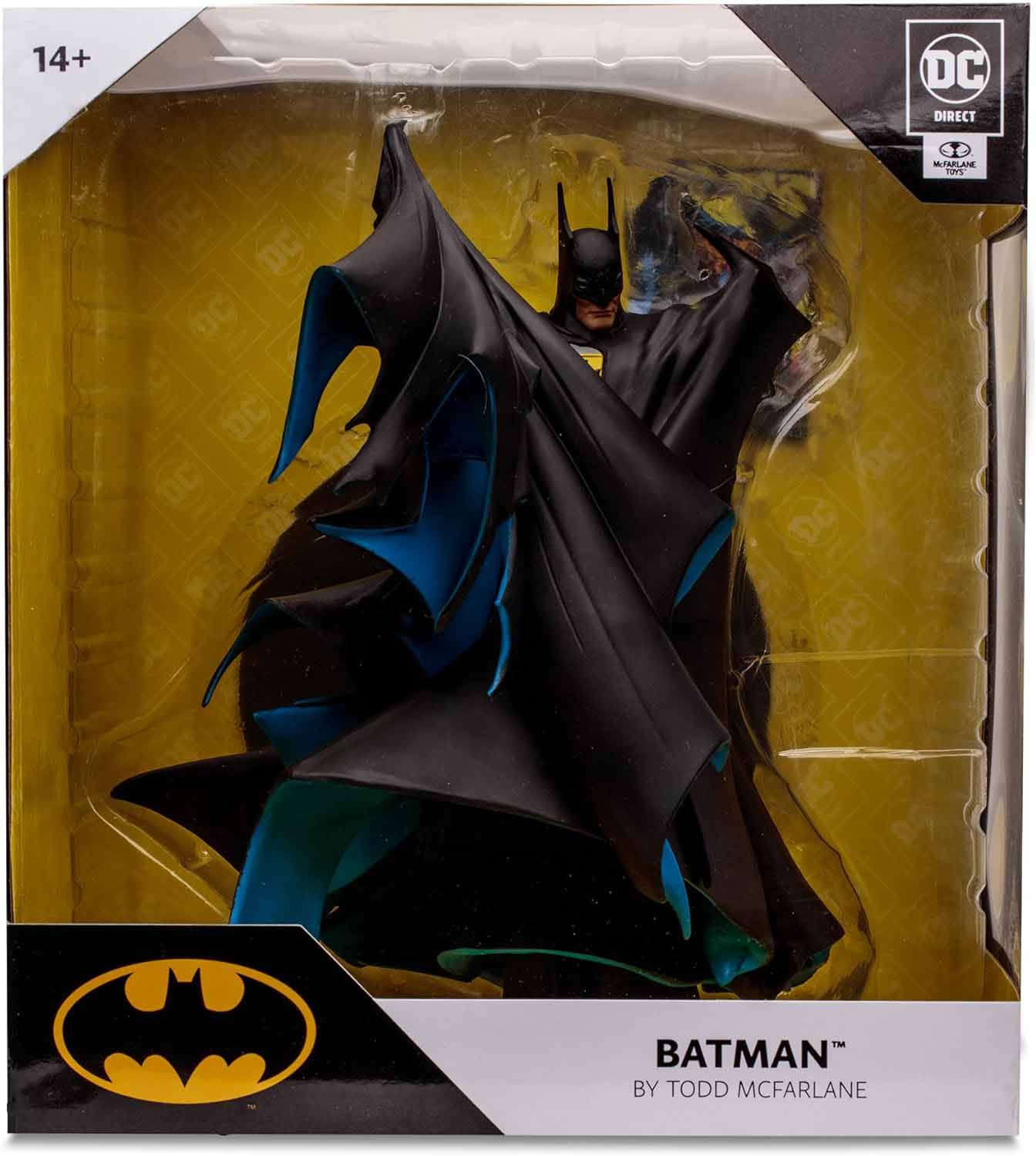 DC Direct 12 Inch Statue Figure Posed 1/8 Scale - Batman Black