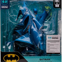 DC Direct 12 Inch Statue Figure Posed 1/8 Scale - Batman Blue Cape by Todd McFarlane Digital