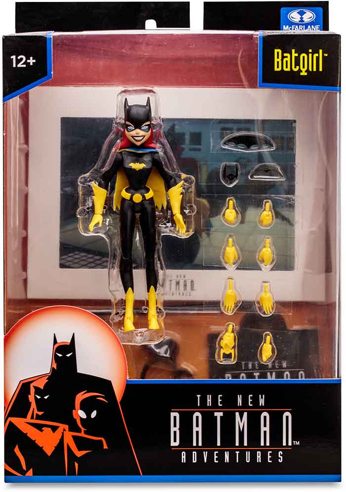 DC Direct The New Batman Adventures 6 Inch Action Figure Wave 1 - Batgirl (Yellow Gloves & Boots)