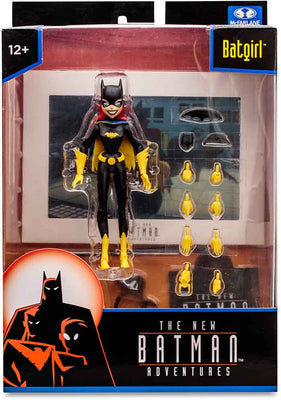 DC Direct The New Batman Adventures 6 Inch Action Figure Wave 1 - Batgirl (Yellow Gloves & Boots)