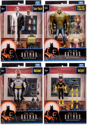 DC Direct The New Batman Adventures 6 Inch Action Figure Wave 1 - Set of 4