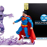 DC Multiverse Action Comics 7 Inch Action Figure Exclusive - Atomic Skull vs Superman Gold Label